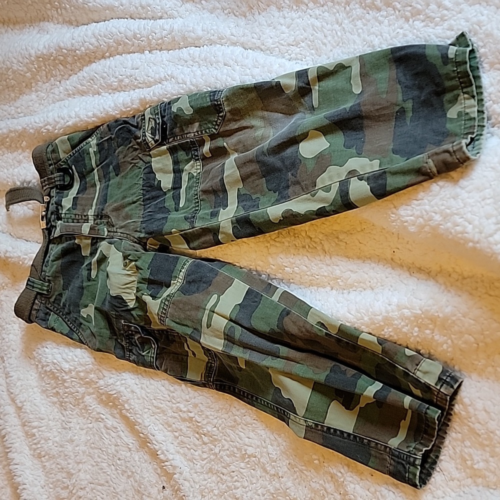 Vintage Plugg camo jeans kids 6
